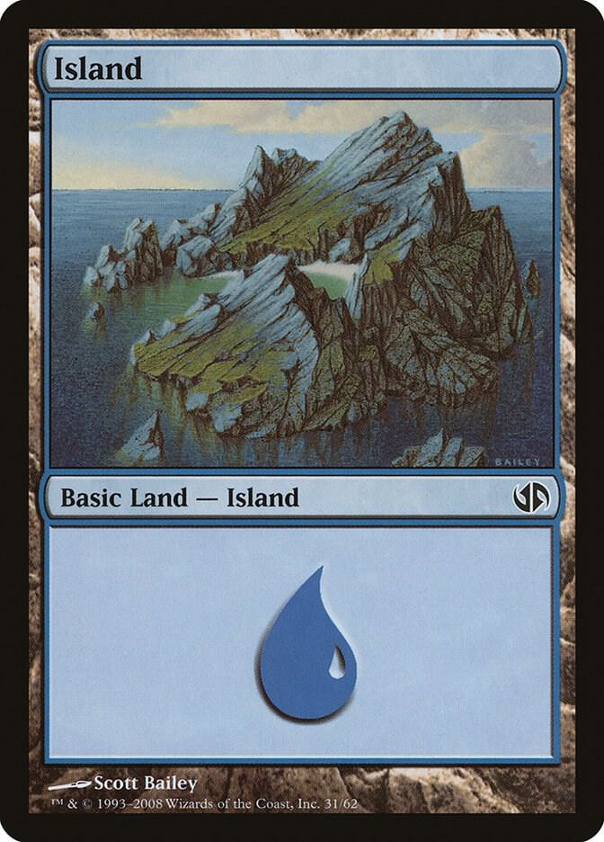 Island 31/62 (Duel Decks: Jace vs. Chandra)  | Good Games Modbury