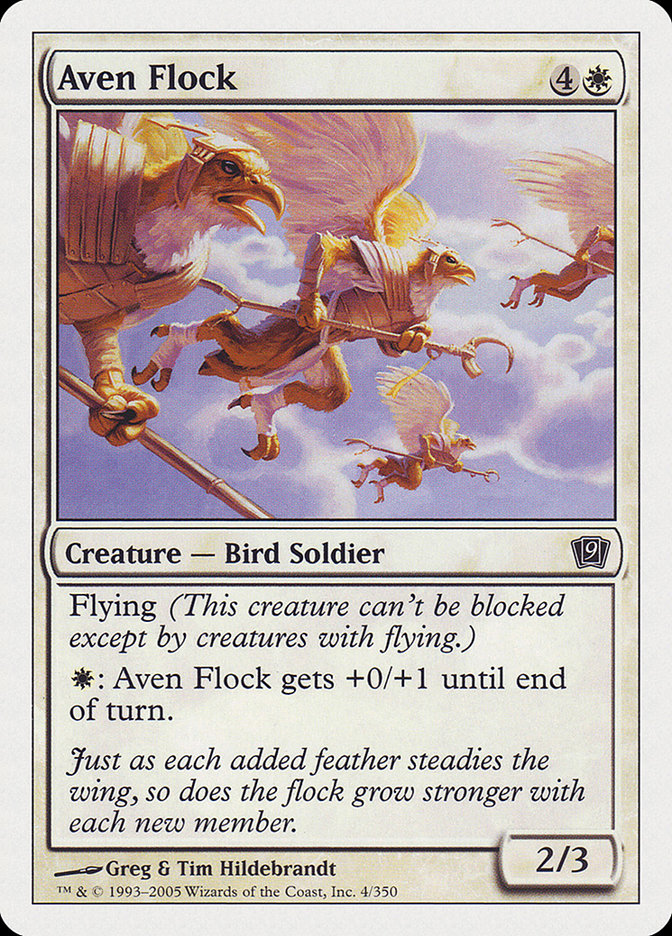 Aven Flock 4/350 (9th Edition)  | Good Games Modbury
