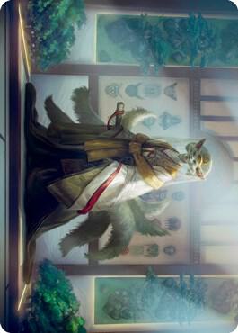 Light Paws Emperors Voice Art Card 23 (Art Series: Kamigawa: Neon Dynasty)  | Good Games Modbury