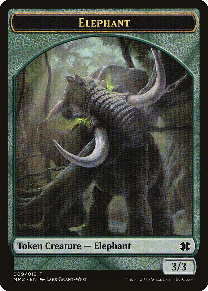 Elephant Token [Modern Masters 2015 Tokens] | Good Games Modbury