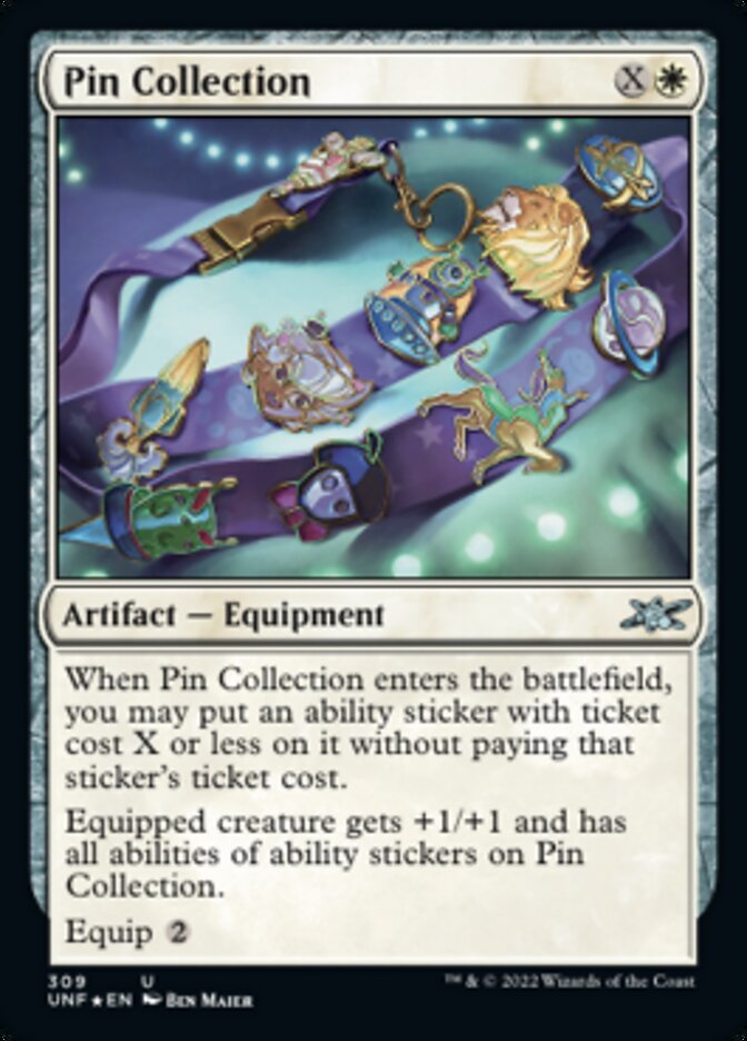 Pin Collection (Galaxy Foil) [Unfinity] | Good Games Modbury