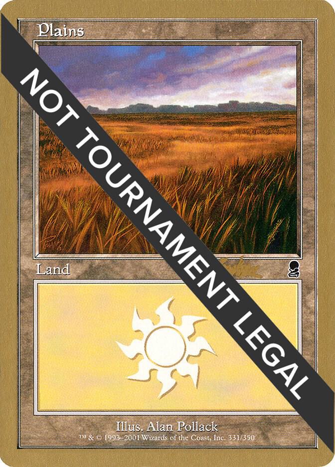 Plains 331 2002 Brian Kibler ODY bk331a/153 (World Championship Decks)  | Good Games Modbury