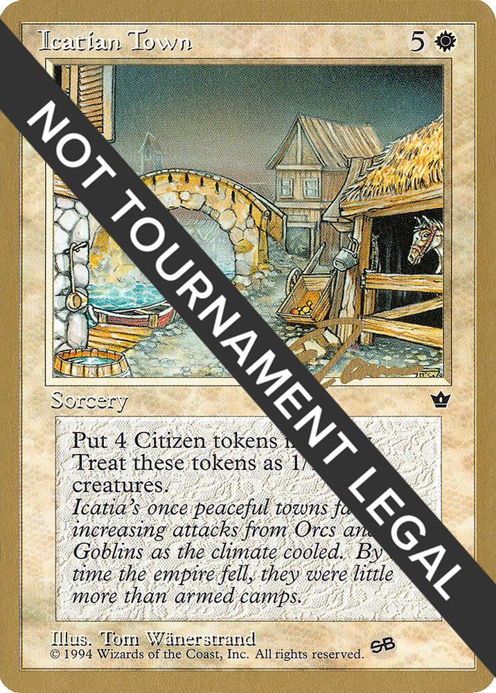 Icatian Town 1996 Eric Tam FEM SB et15sb/308 (World Championship Decks)  | Good Games Modbury