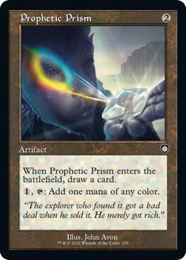 Prophetic Prism Retro Frame 155 (Commander: The Brothers' War)  | Good Games Modbury