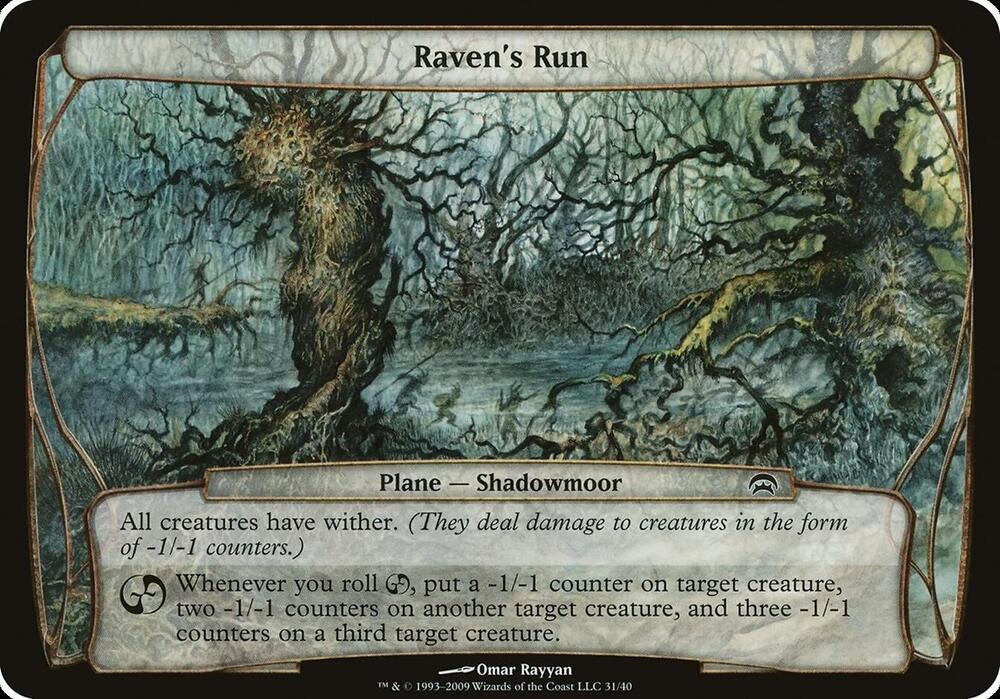 Ravens Run Planechase 31/40 (Oversize Cards)  | Good Games Modbury