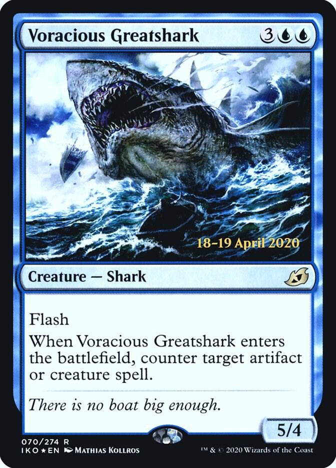Voracious Greatshark 70s/137 (Prerelease Cards)  - Foil | Good Games Modbury