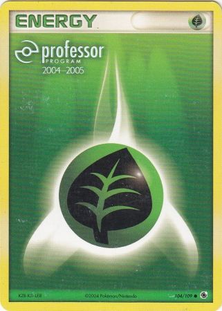 Grass Energy (104/109) (2004 2005) [Professor Program Promos] | Good Games Modbury