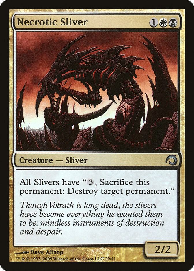 Necrotic Sliver 20/41 (Premium Deck Series: Slivers)  - Foil | Good Games Modbury