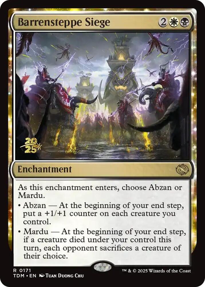 Barrensteppe Siege 171s/166 (Prerelease Cards)  - Foil | Good Games Modbury