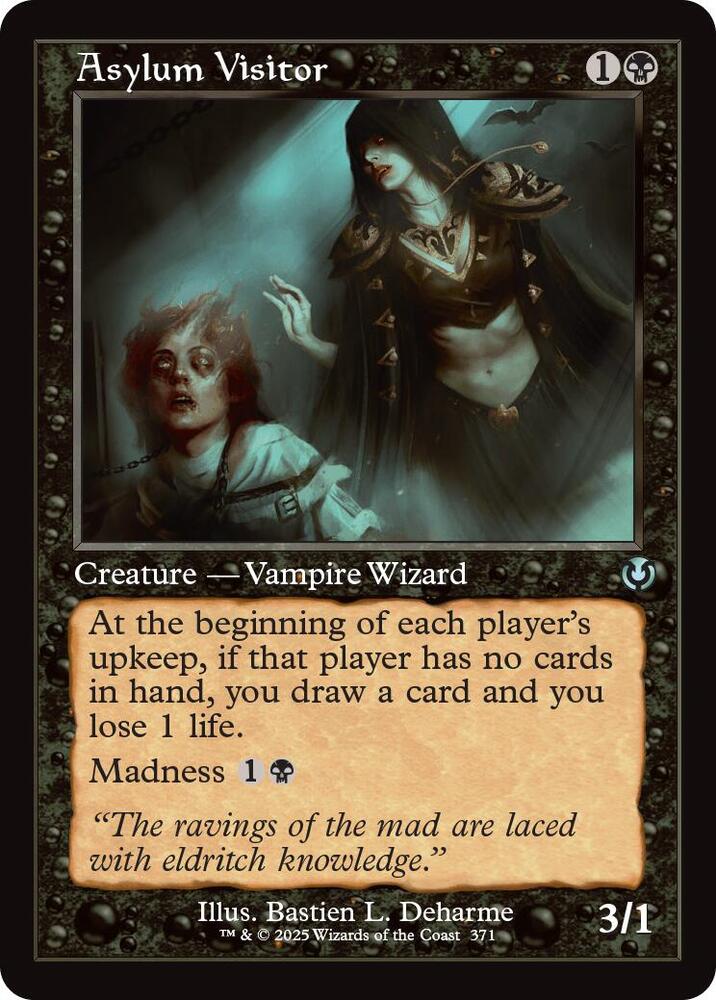 Asylum Visitor Retro Frame 371 (Innistrad Remastered)  - Retro Foil | Good Games Modbury