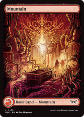 Mountain (275) - Full Art [Duskmourn: House of Horror] | Good Games Modbury