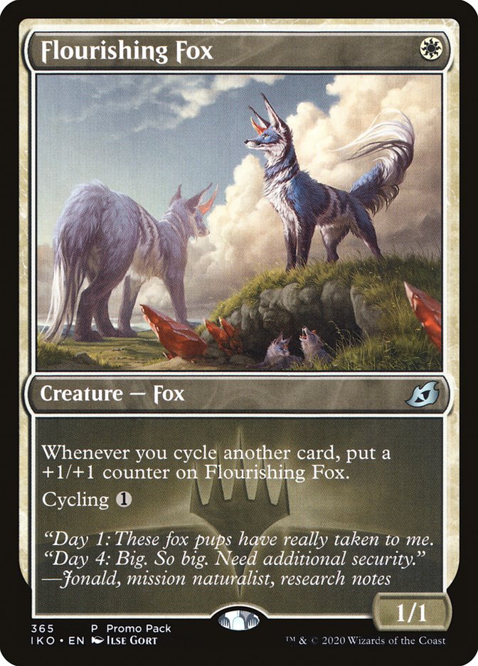 Flourishing Fox (Promo Pack) [Ikoria: Lair of Behemoths Promos] | Good Games Modbury