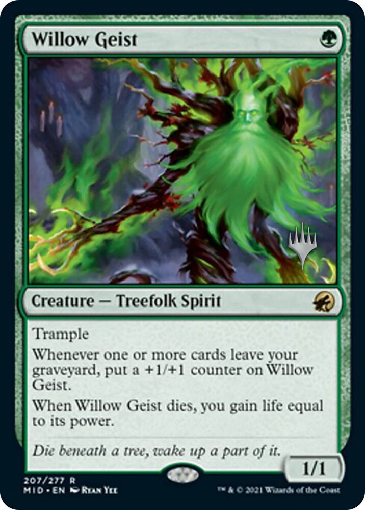 Willow Geist 207p/171 (Promo Pack: Innistrad: Midnight Hunt)  - Foil | Good Games Modbury