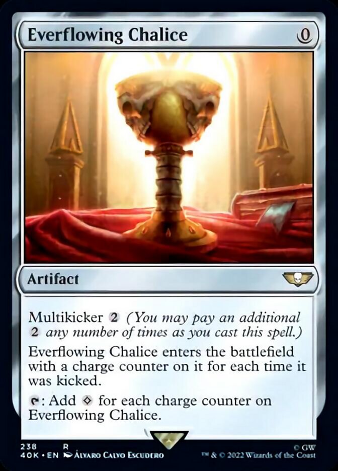 Everflowing Chalice (Surge Foil) [Universes Beyond: Warhammer 40,000] | Good Games Modbury