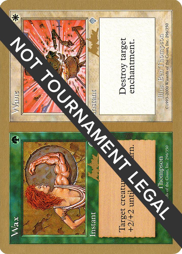 Wax Wane 2002 Brian Kibler INV bk296/153 (World Championship Decks)  | Good Games Modbury