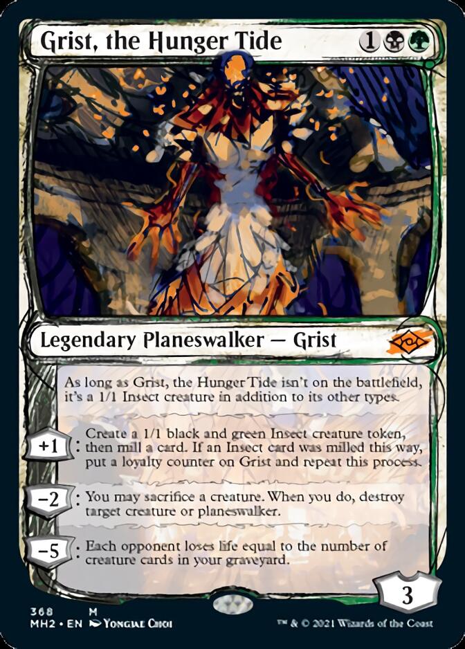 Grist, the Hunger Tide (Sketch) [Modern Horizons 2] | Good Games Modbury