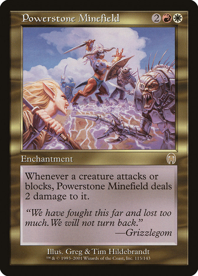 Powerstone Minefield 115/143 (Apocalypse)  - Foil | Good Games Modbury