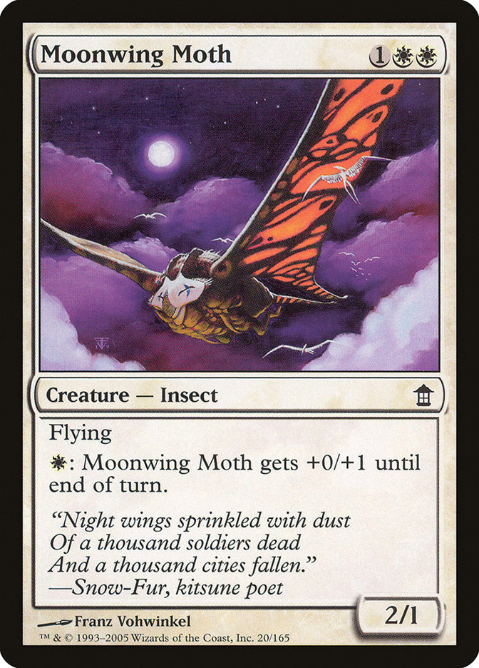 Moonwing Moth 20/165 (Saviors of Kamigawa)  | Good Games Modbury