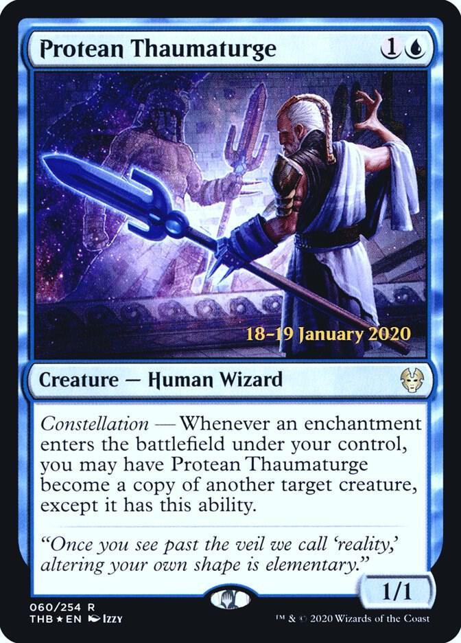 Protean Thaumaturge 60s/137 (Prerelease Cards)  - Foil | Good Games Modbury