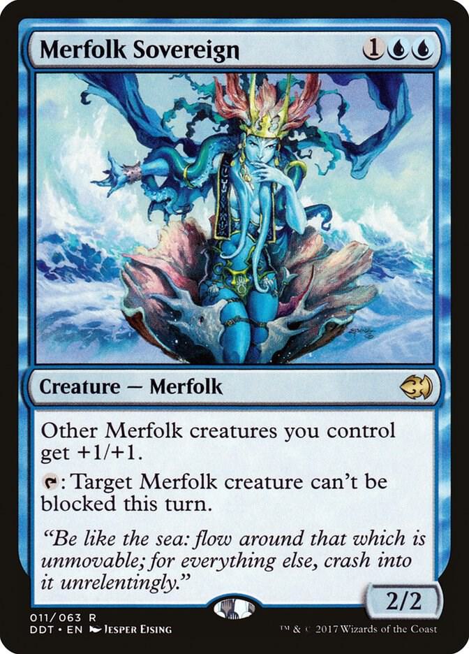 Merfolk Sovereign 11/63 (Duel Decks: Merfolk vs. Goblins)  | Good Games Modbury
