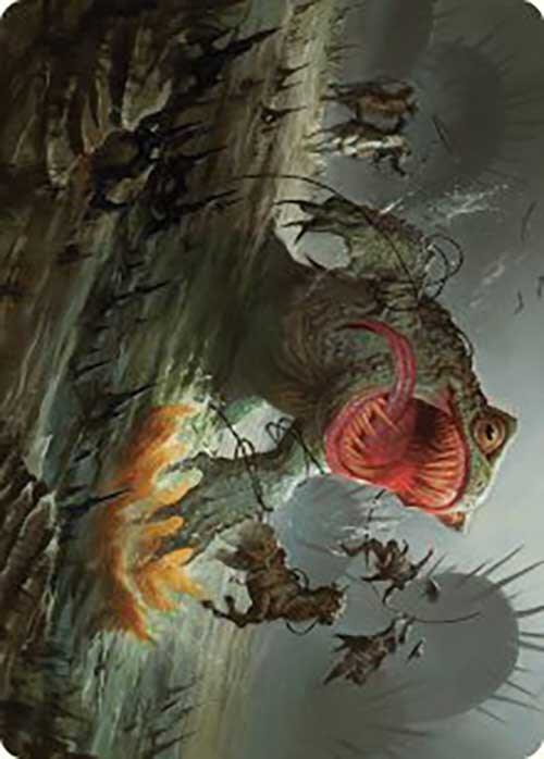 The Gitrog Ravenous Ride Art Card 22 (Art Series: Outlaws of Thunder Junction)  | Good Games Modbury
