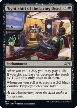 Night Shift of the Living Dead Galaxy Foil 367/244 (Unfinity)  - Foil | Good Games Modbury