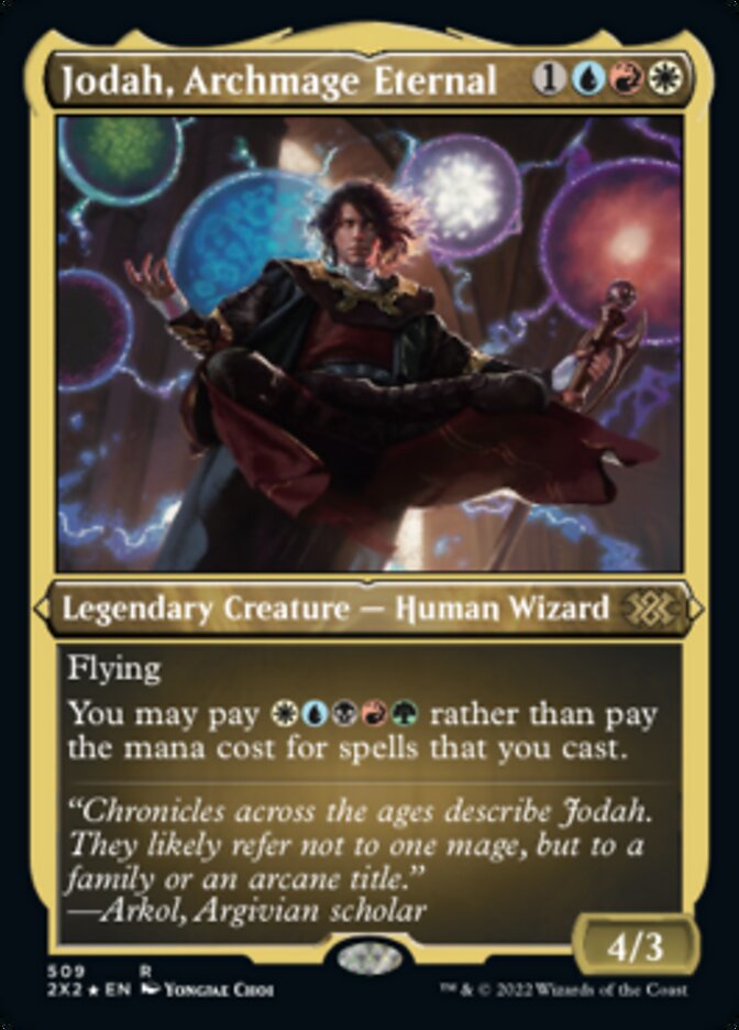 Jodah, Archmage Eternal (Foil Etched) [Double Masters 2022] | Good Games Modbury