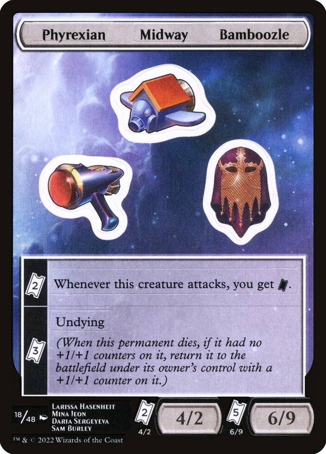 Phyrexian Midway Bamboozle 18/48 (Unfinity)  | Good Games Modbury