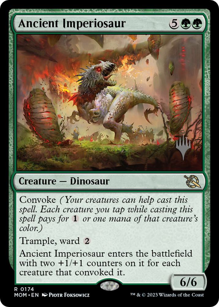 Ancient Imperiosaur 174p/162 (Promo Pack: March of the Machine)  | Good Games Modbury
