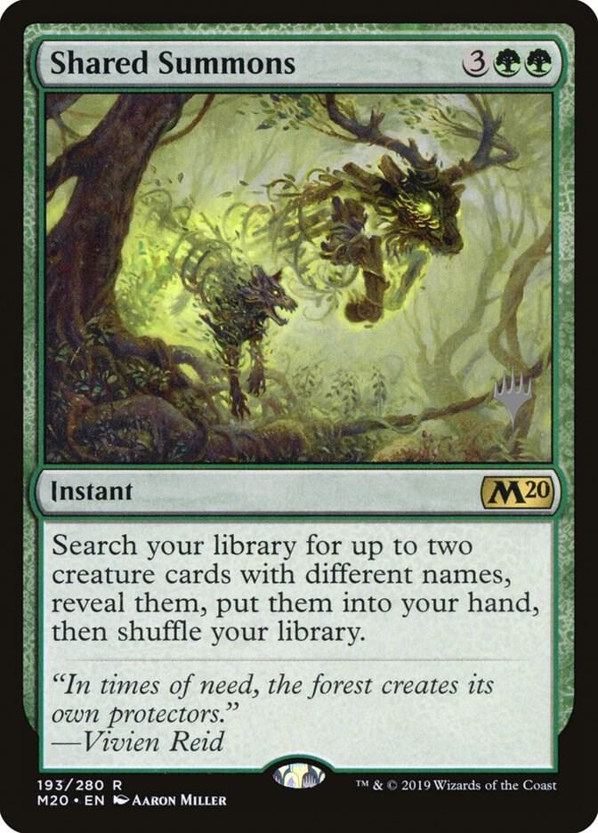 Shared Summons 193 (Promo Pack: Core Set 2020)  | Good Games Modbury