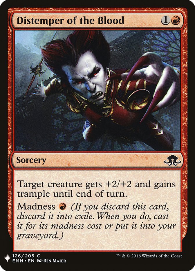 Distemper of the Blood [Mystery Booster] | Good Games Modbury