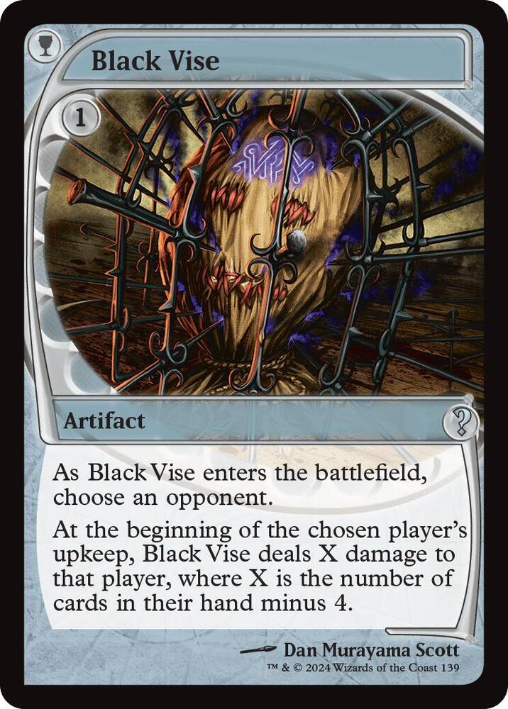 Black Vise 139/390 (Mystery Booster 2)  - Future Sight | Good Games Modbury