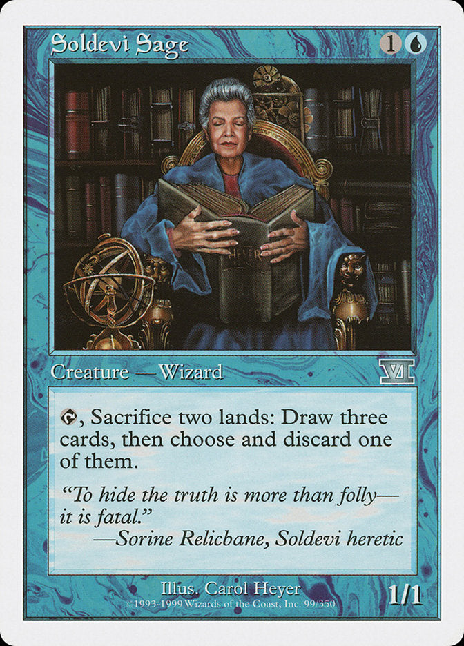 Soldevi Sage 99/350 (Classic Sixth Edition)  | Good Games Modbury