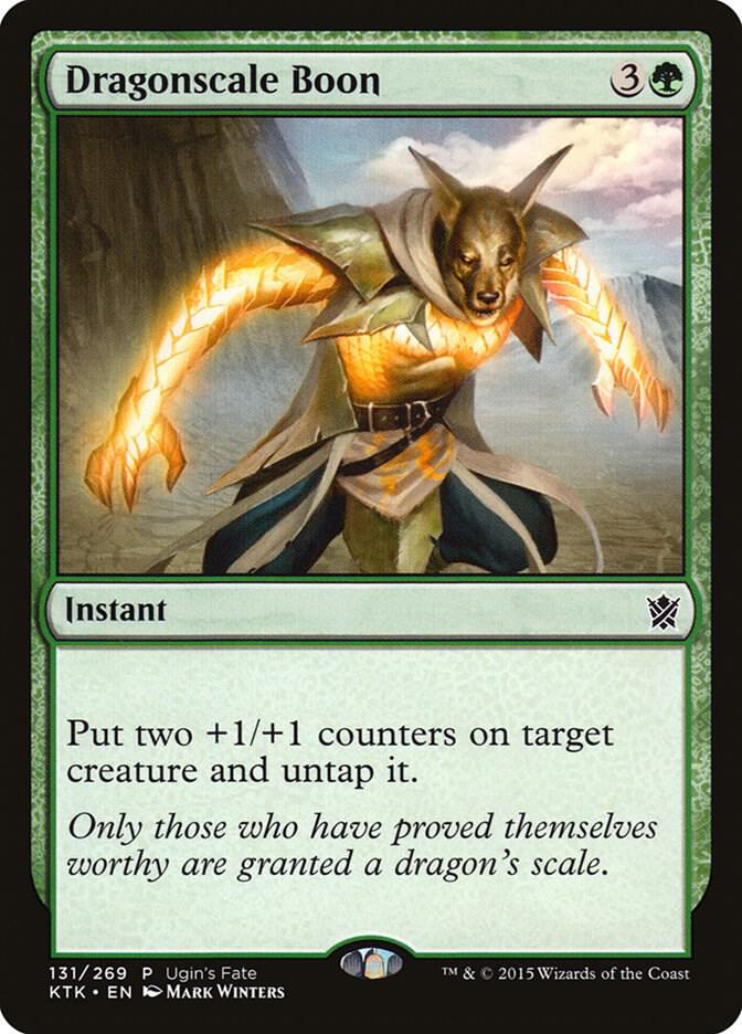 Dragonscale Boon 131/185 (Ugin's Fate Promos)  | Good Games Modbury