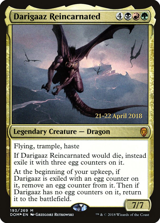Darigaaz Reincarnated [Dominaria Prerelease Promos] | Good Games Modbury