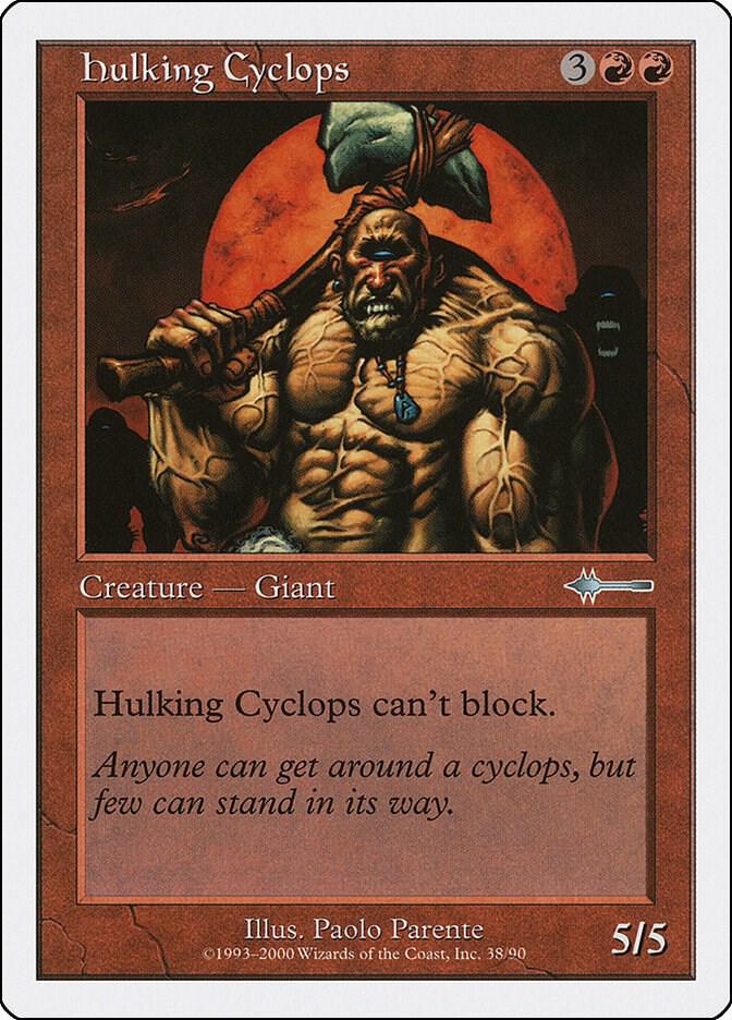 Hulking Cyclops 38/90 (Beatdown Box Set)  | Good Games Modbury