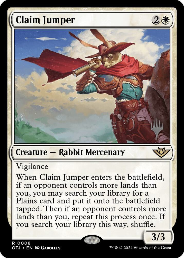 Claim Jumper 8 (Promo Pack: Outlaws of Thunder Junction)  - Foil | Good Games Modbury