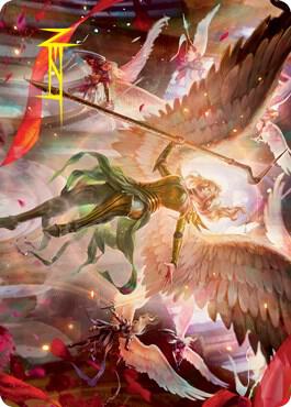 Sigardas Summons Art Card Gold Stamped Signature 17 (Art Series: Innistrad: Crimson Vow)  | Good Games Modbury