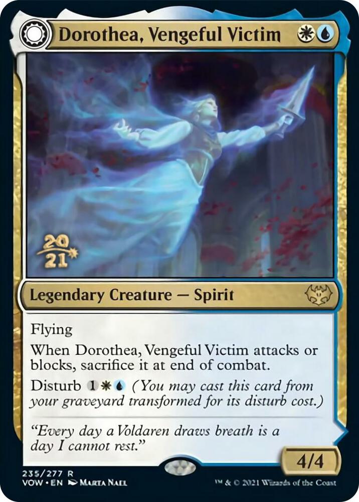 Dorothea Vengeful Victim 235s/137 (Prerelease Cards)  - Foil | Good Games Modbury