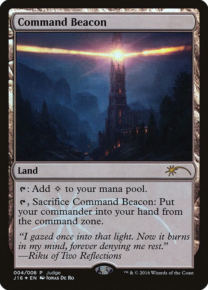 Command Beacon 4/8 (Judge Promos)  - Foil | Good Games Modbury