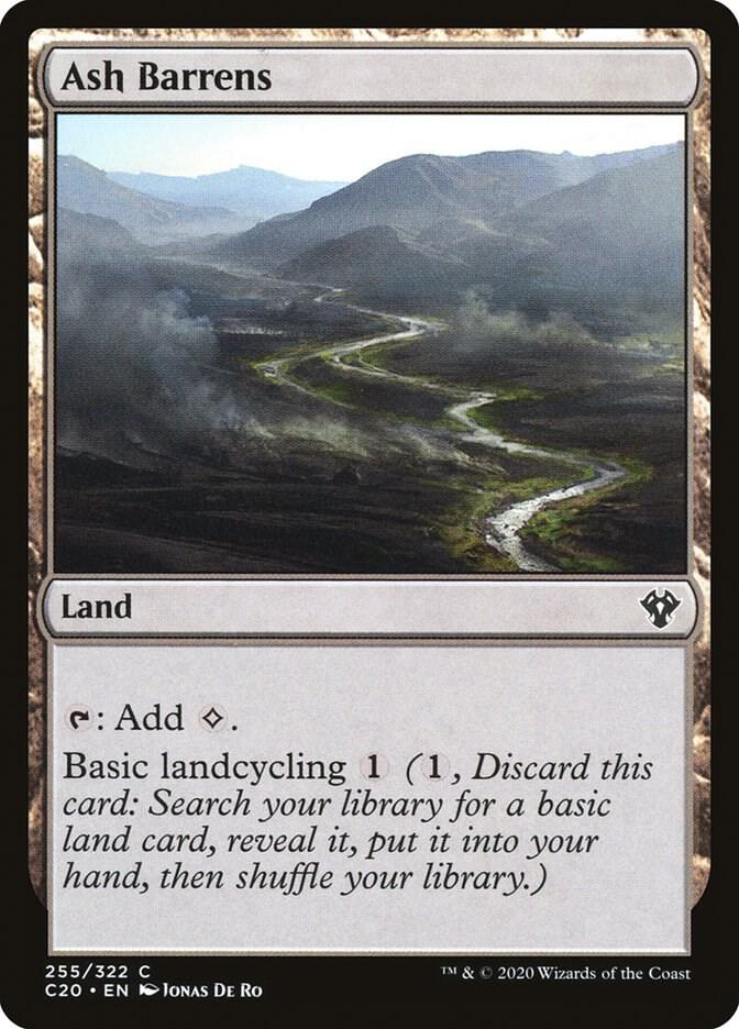 Ash Barrens 255/322 (Commander 2020)  | Good Games Modbury