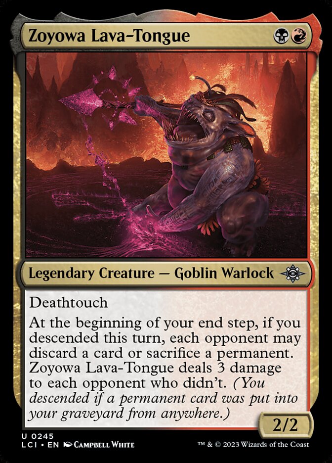 Zoyowa, Lava-Tongue 245/291 (The Lost Caverns of Ixalan)  | Good Games Modbury