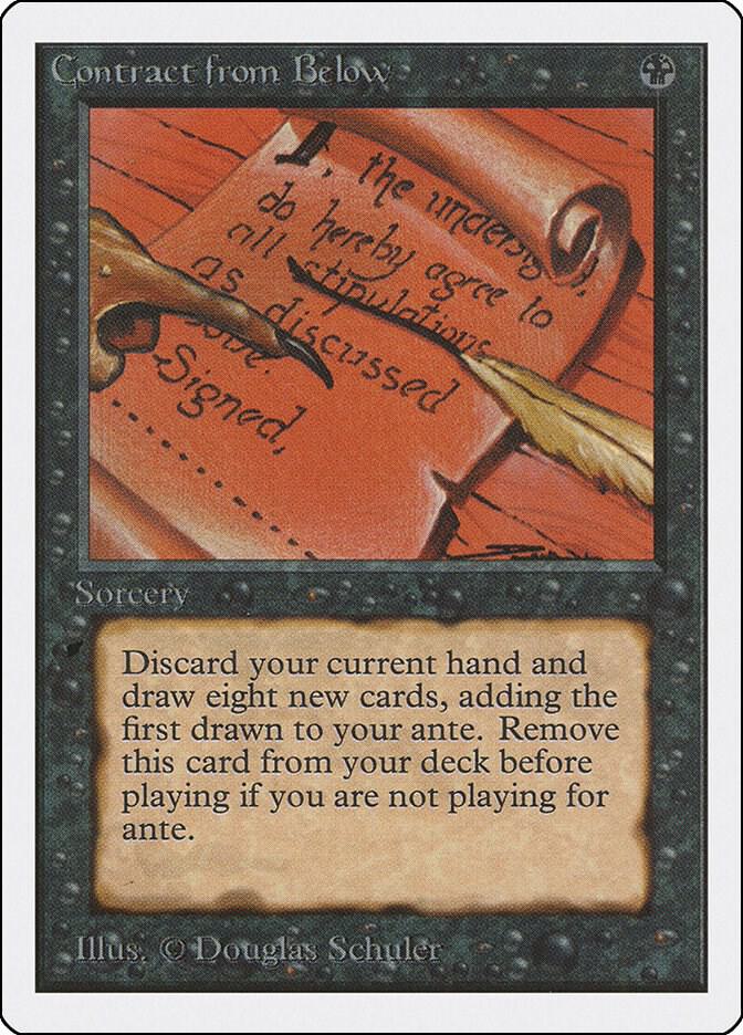 Contract from Below 97/302 (Unlimited Edition)  | Good Games Modbury