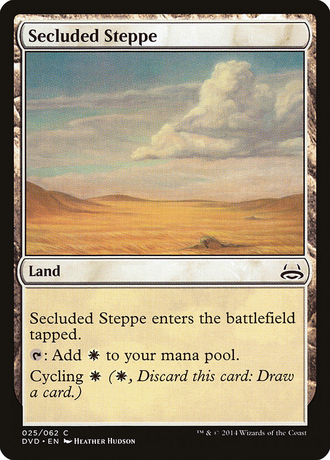 Secluded Steppe (Divine vs. Demonic) [Duel Decks Anthology] | Good Games Modbury