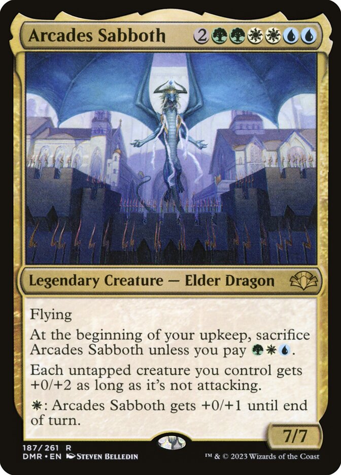 Arcades Sabboth 187/261 (Dominaria Remastered)  | Good Games Modbury
