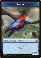 Human Soldier (005) // Drake Double-Sided Token [Commander 2020 Tokens] | Good Games Modbury