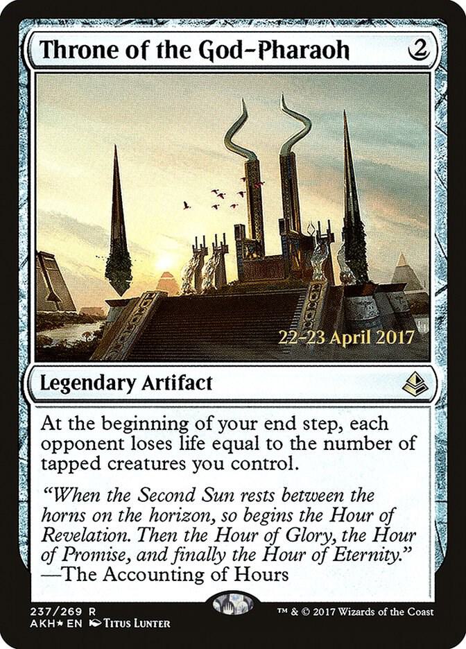 Throne of the God Pharaoh 237s/77 (Prerelease Cards)  - Foil | Good Games Modbury