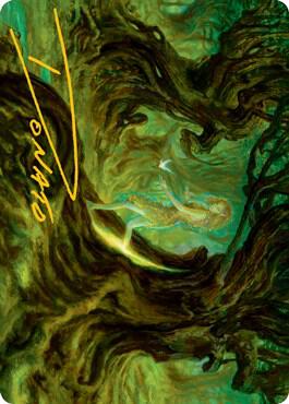 Neverwinter Dryad Art Card Gold Stamped Signature 69 (Art Series: Adventures in the Forgotten Realms)  | Good Games Modbury