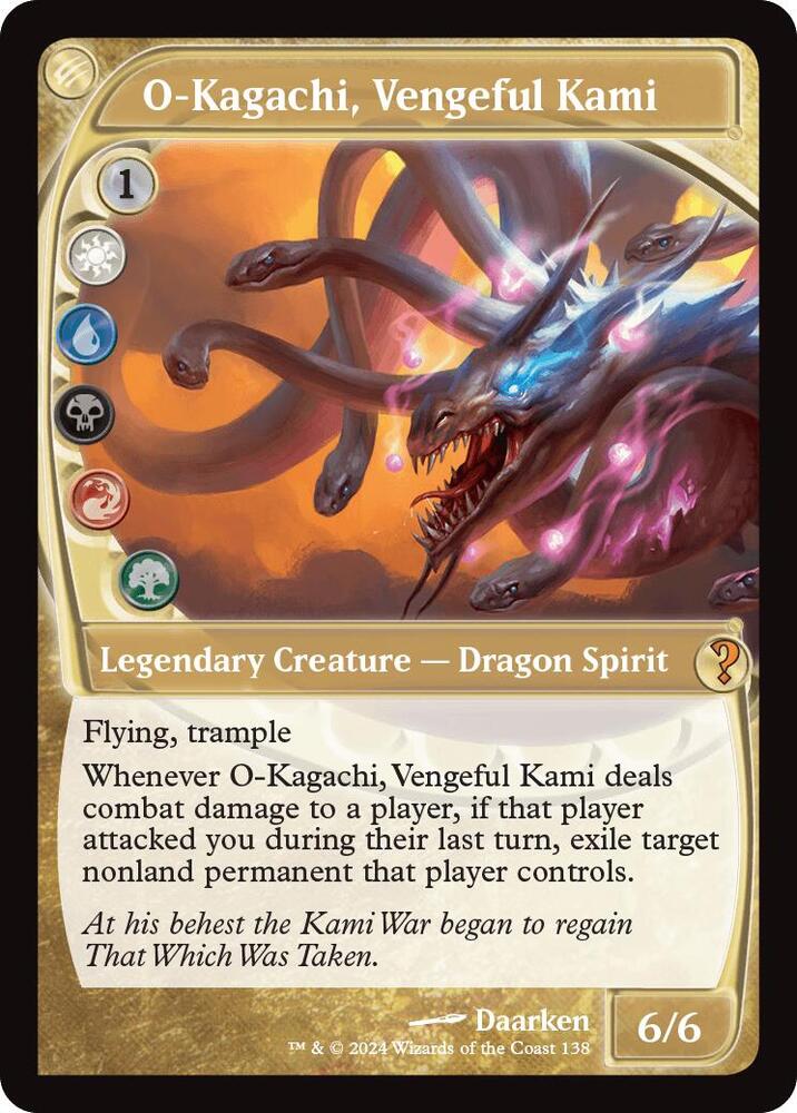 O-Kagachi, Vengeful Kami 138/390 (Mystery Booster 2)  - Future Sight | Good Games Modbury