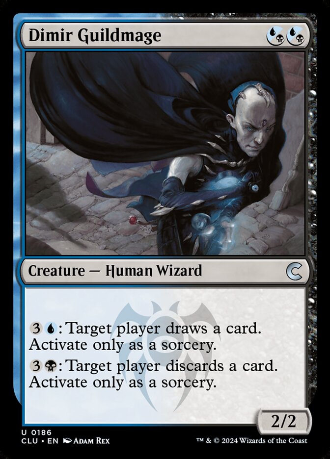 Dimir Guildmage 186/284 (Ravnica: Clue Edition)  | Good Games Modbury